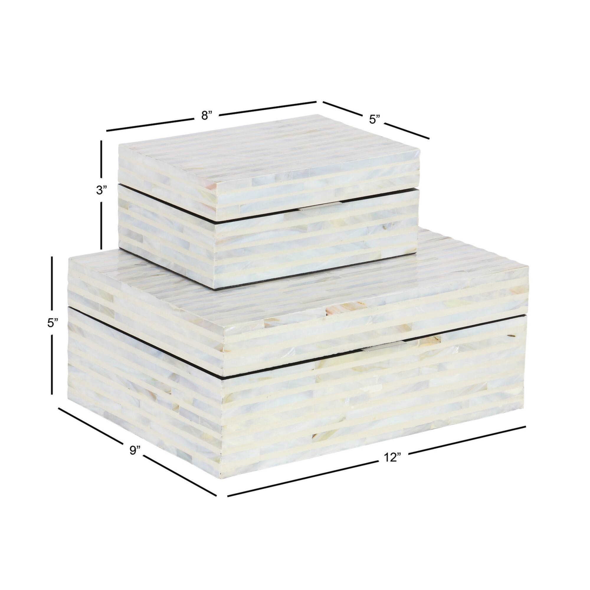 White Shell Coastal Box Set